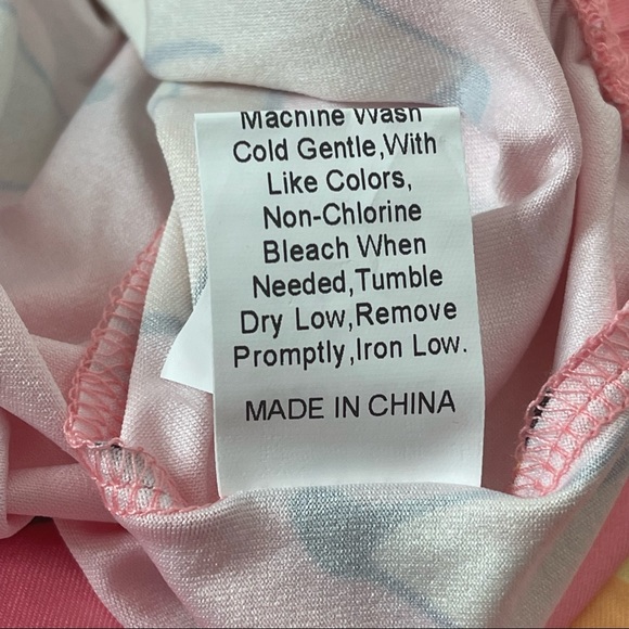 SHEIN Banana Print PJ Set NWOT in Original Bag Size 3X - Picture 6 of 12